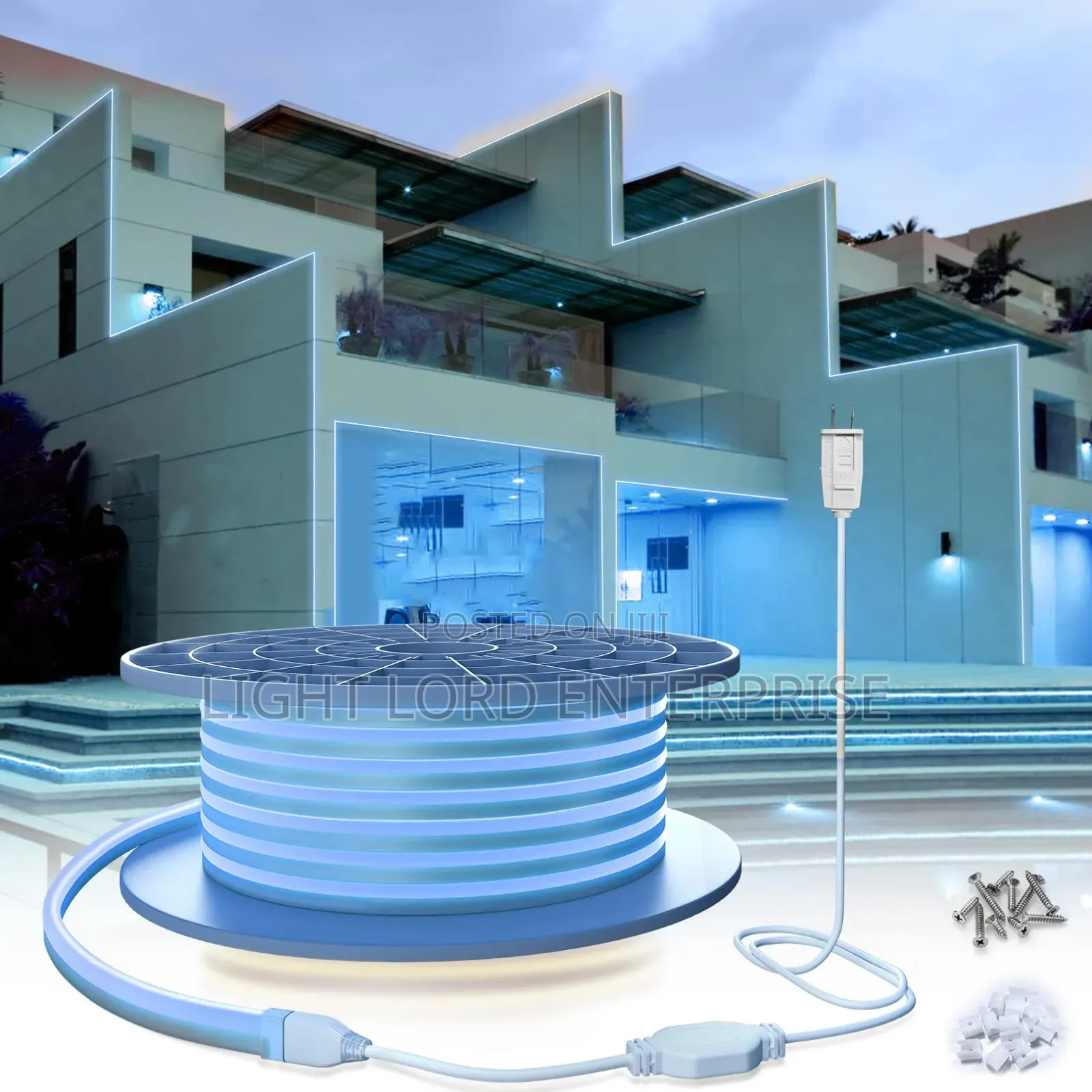 Neon Ice Blue 100meters