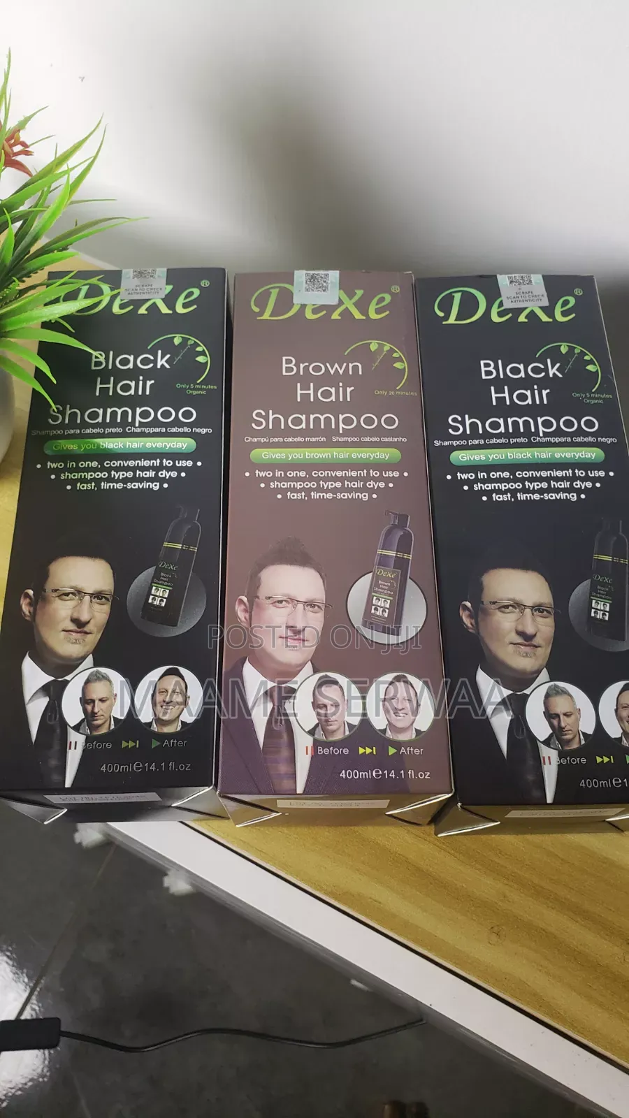 Dexe Hair Dye Shampoo
