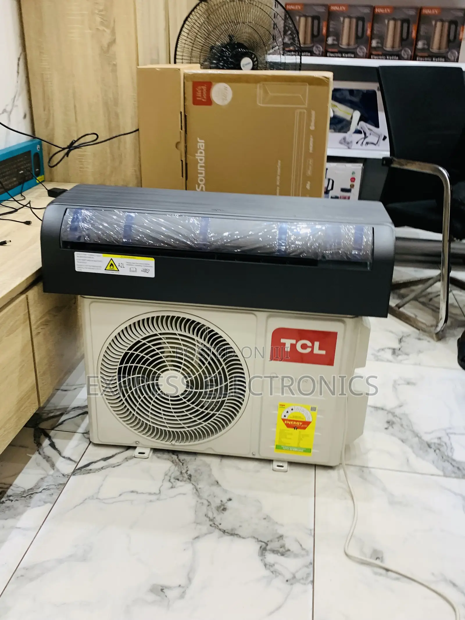 Inverter Dark Grey Air Conditioner TCL 1.5hp