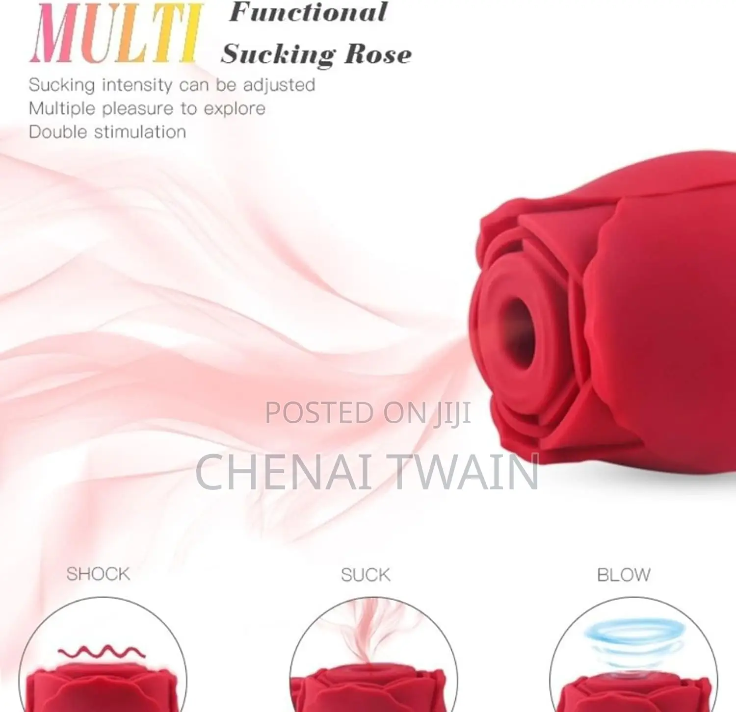 Rosetoy Vibrator - Clitoral Sucking Vibrator