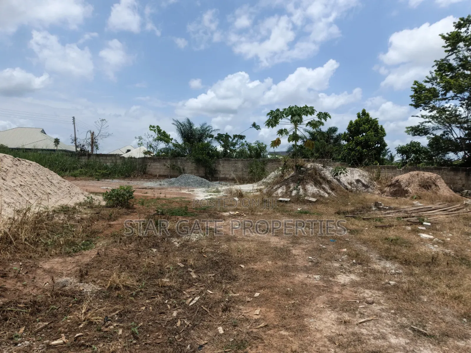 2 Plots for Sale at Ejisu Donaso ( Fence Walled)