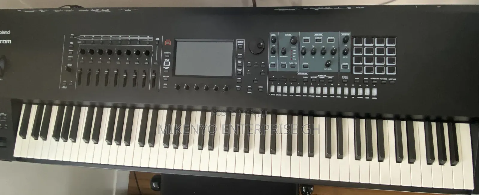Roland Fantom 8 Synthesizer Keyboard With Free Keyboard Stand