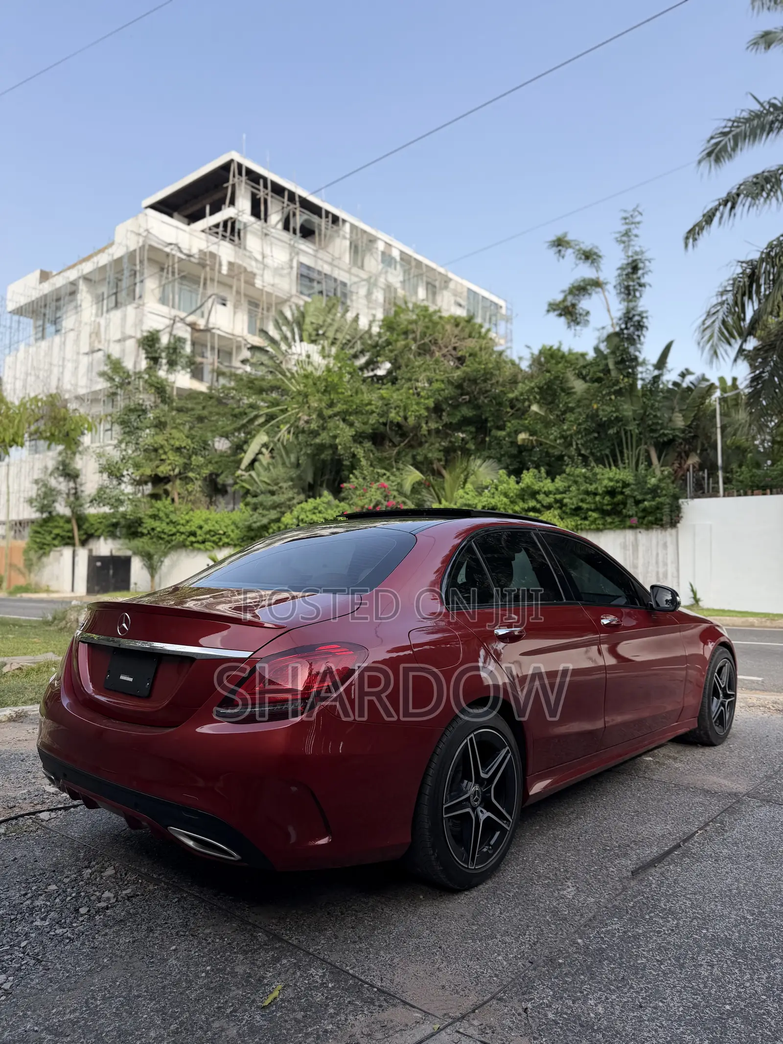 Mercedes-Benz C300 2021 Red