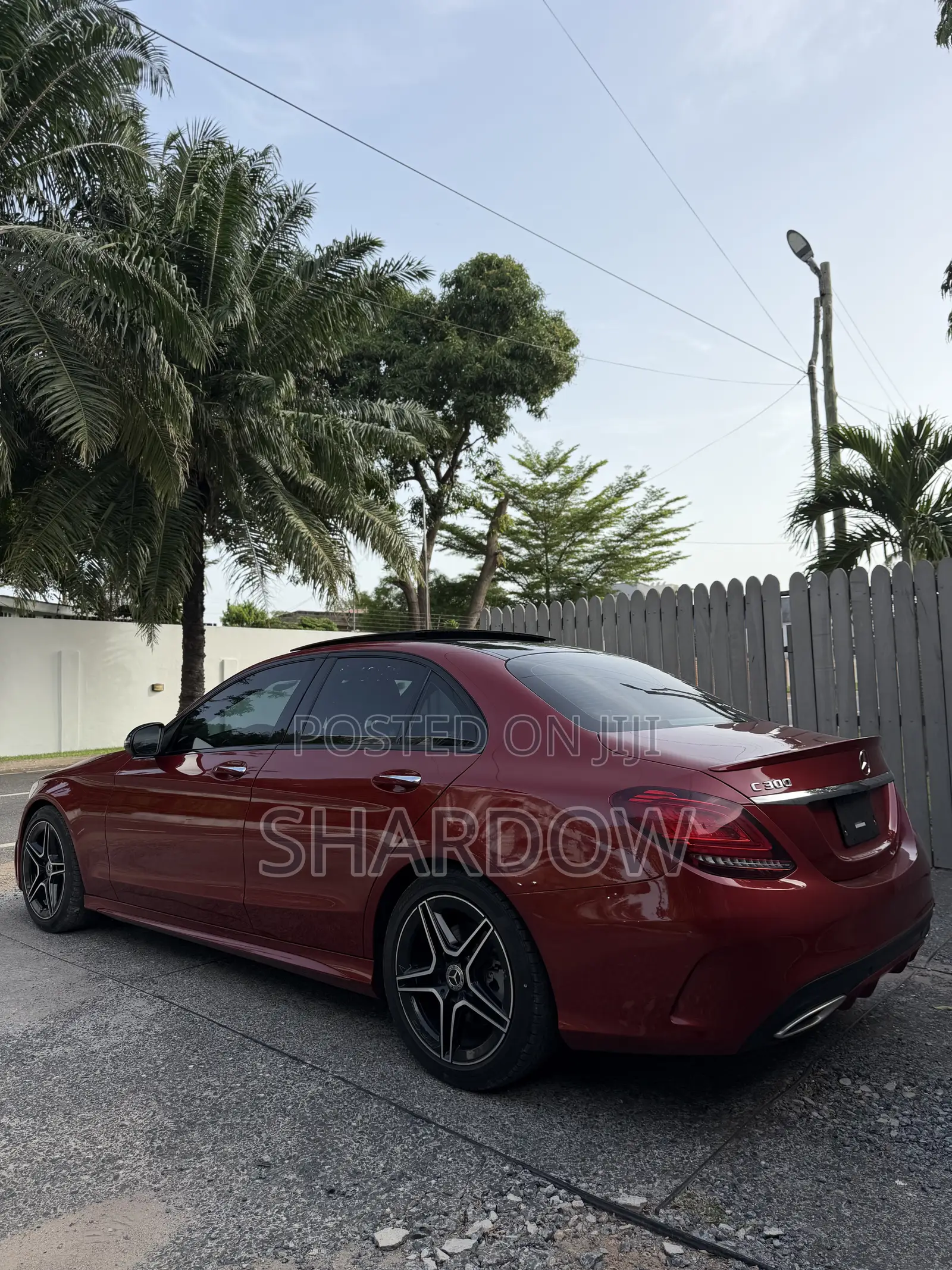 Mercedes-Benz C300 2021 Red
