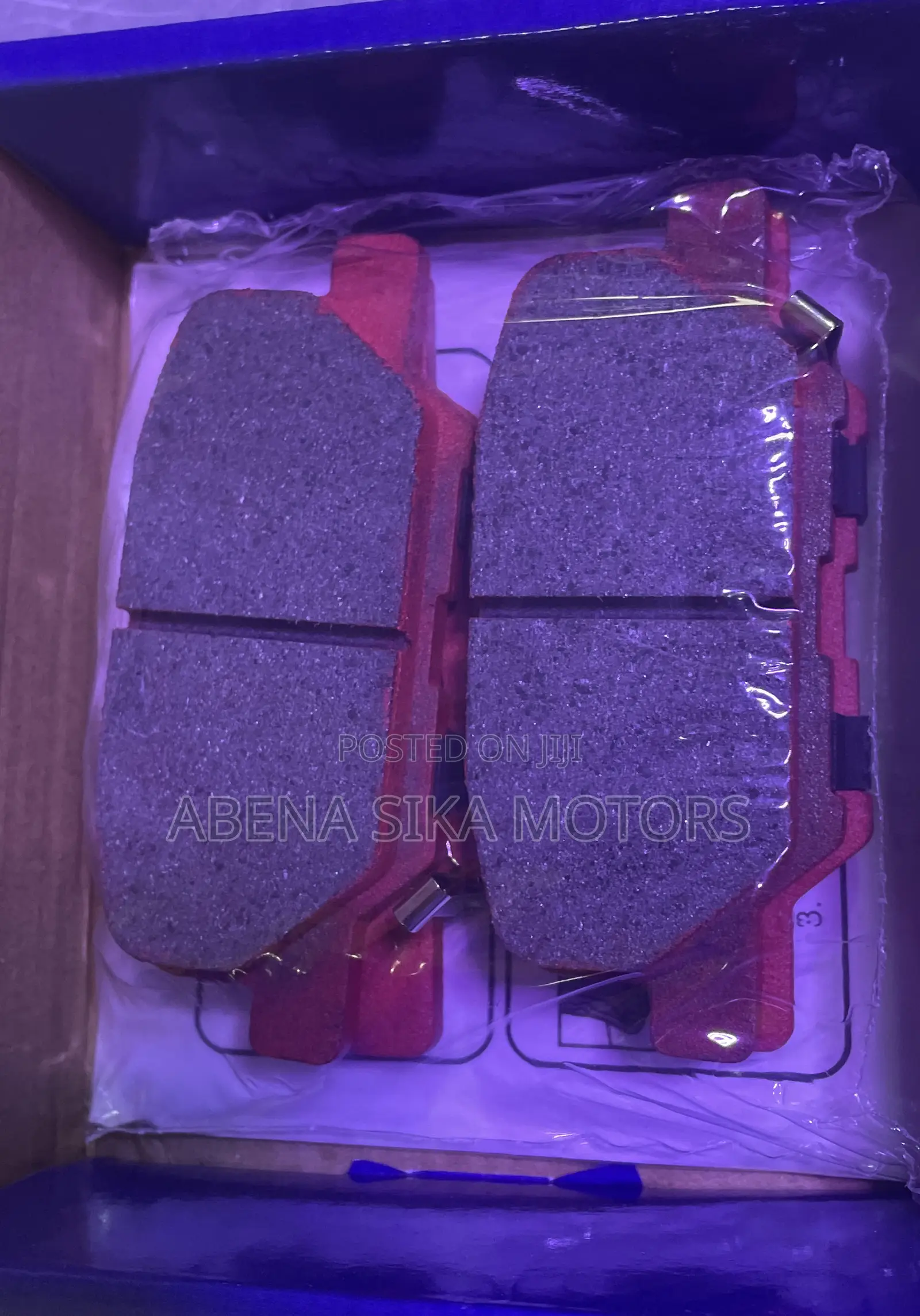 Honda Civic Brake Pad Back