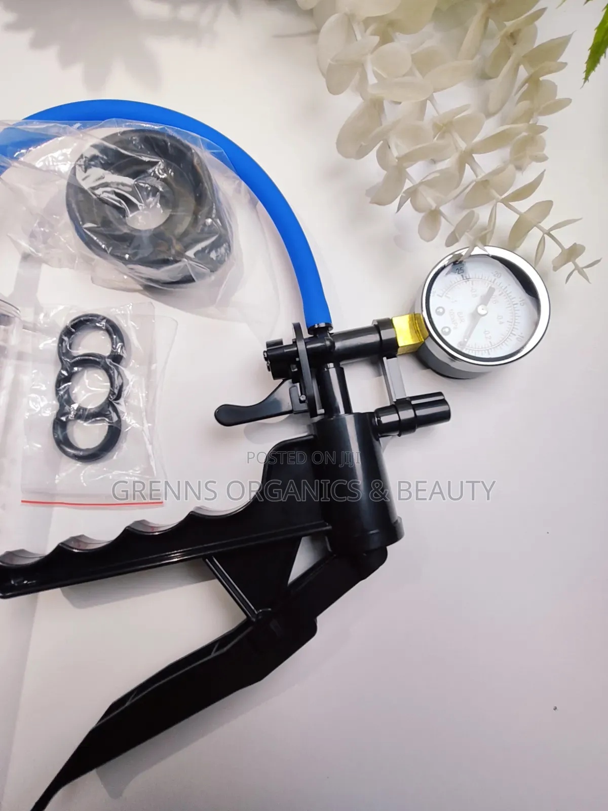 New Manual Barometer Vacuum Penis Enlargment Pump