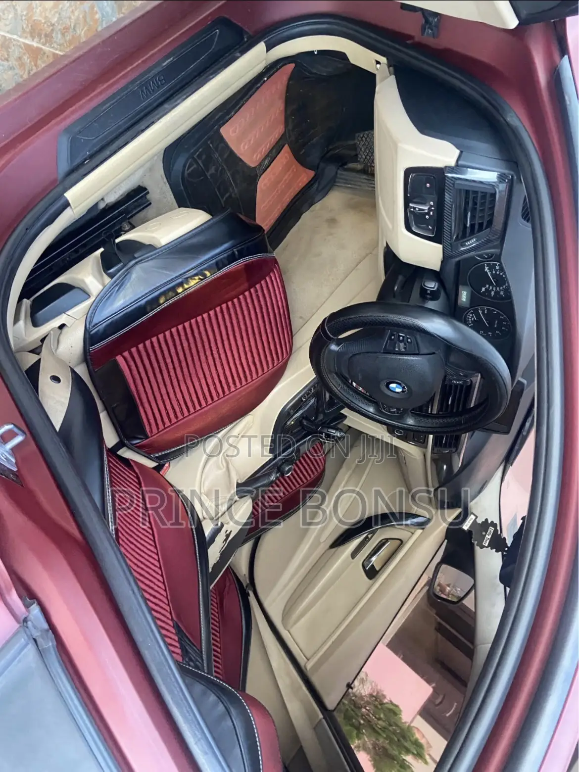 BMW 328i 2015 Burgundy
