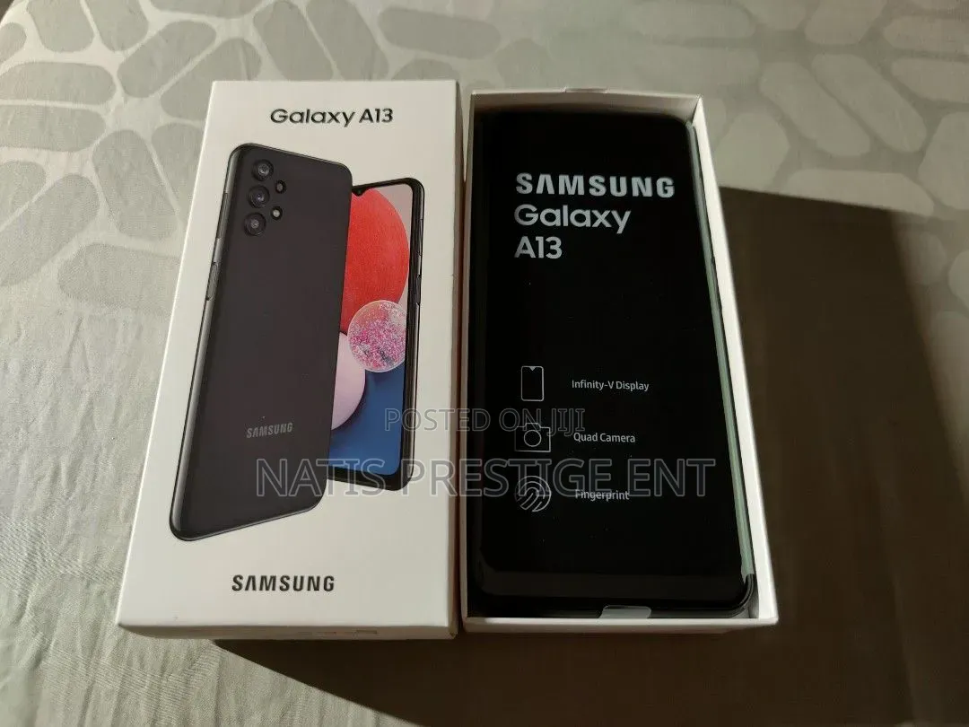 New Samsung Galaxy A13 5G 64 GB Black