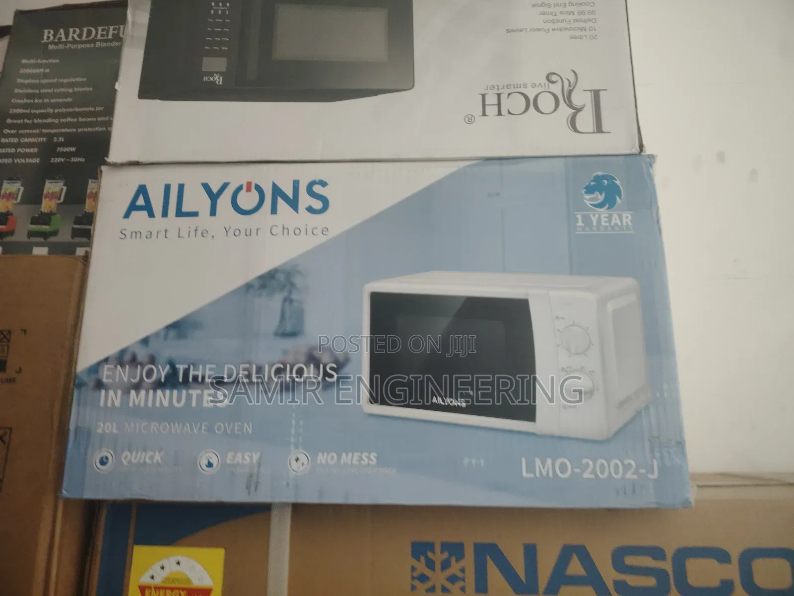 Ailyons 20l Manual Microwave Oven (Lmo-2002-J) With 5 Power Levels