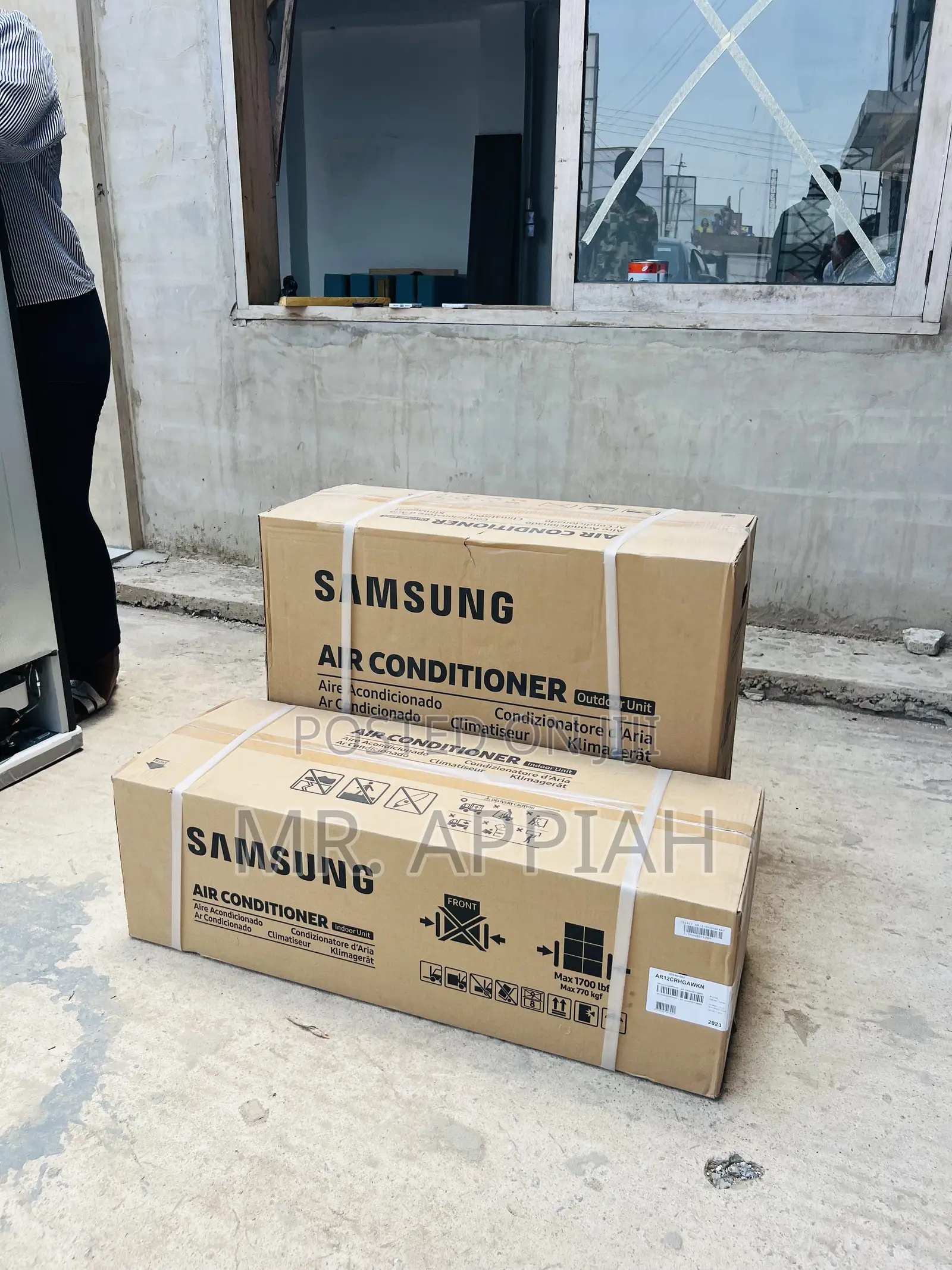 Order Original Samsung 2.5hp Split Type Air Conditioner(R410).