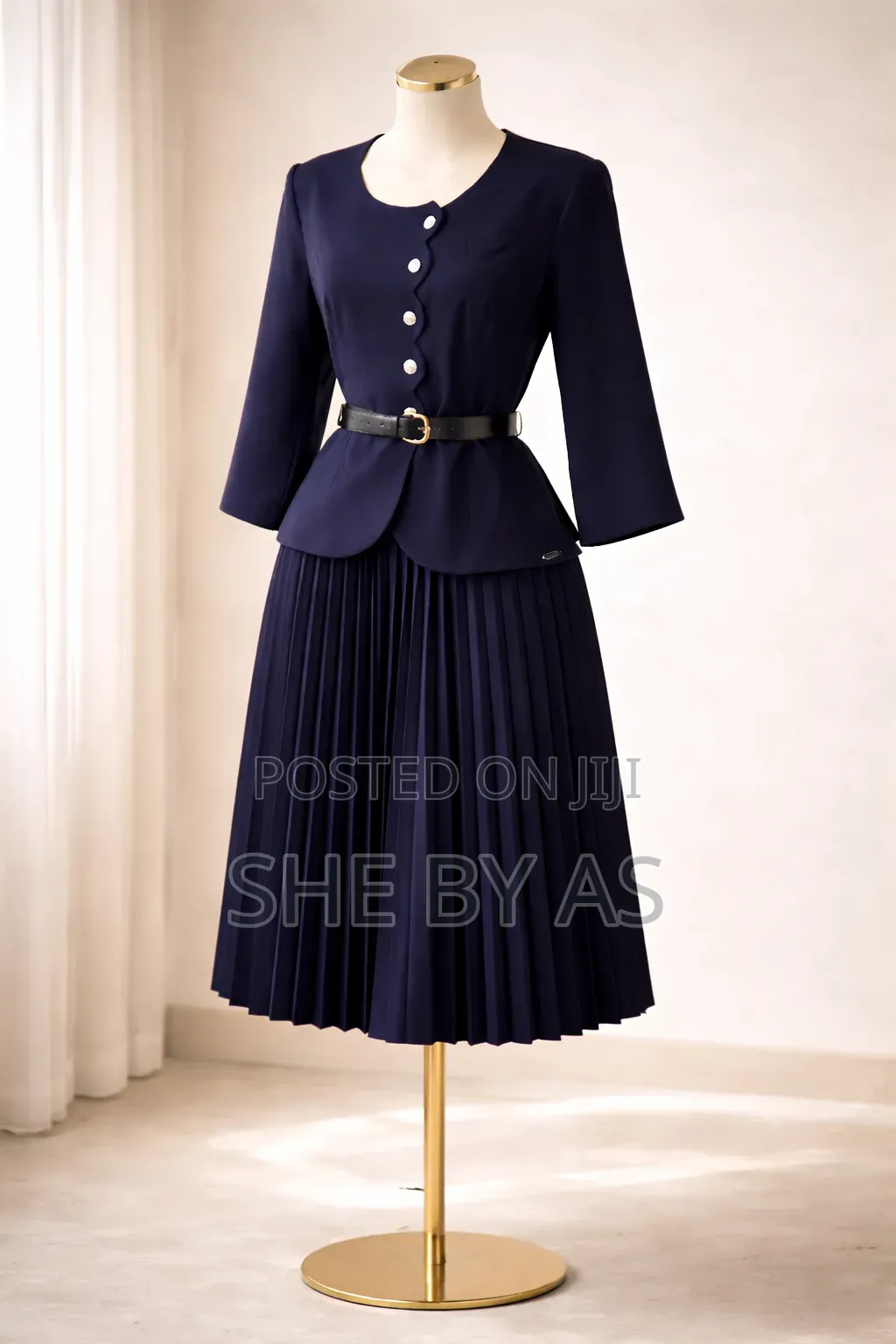 Elegant Corporate Office Dress for Women | Work Outfit Ghana | Shebyas