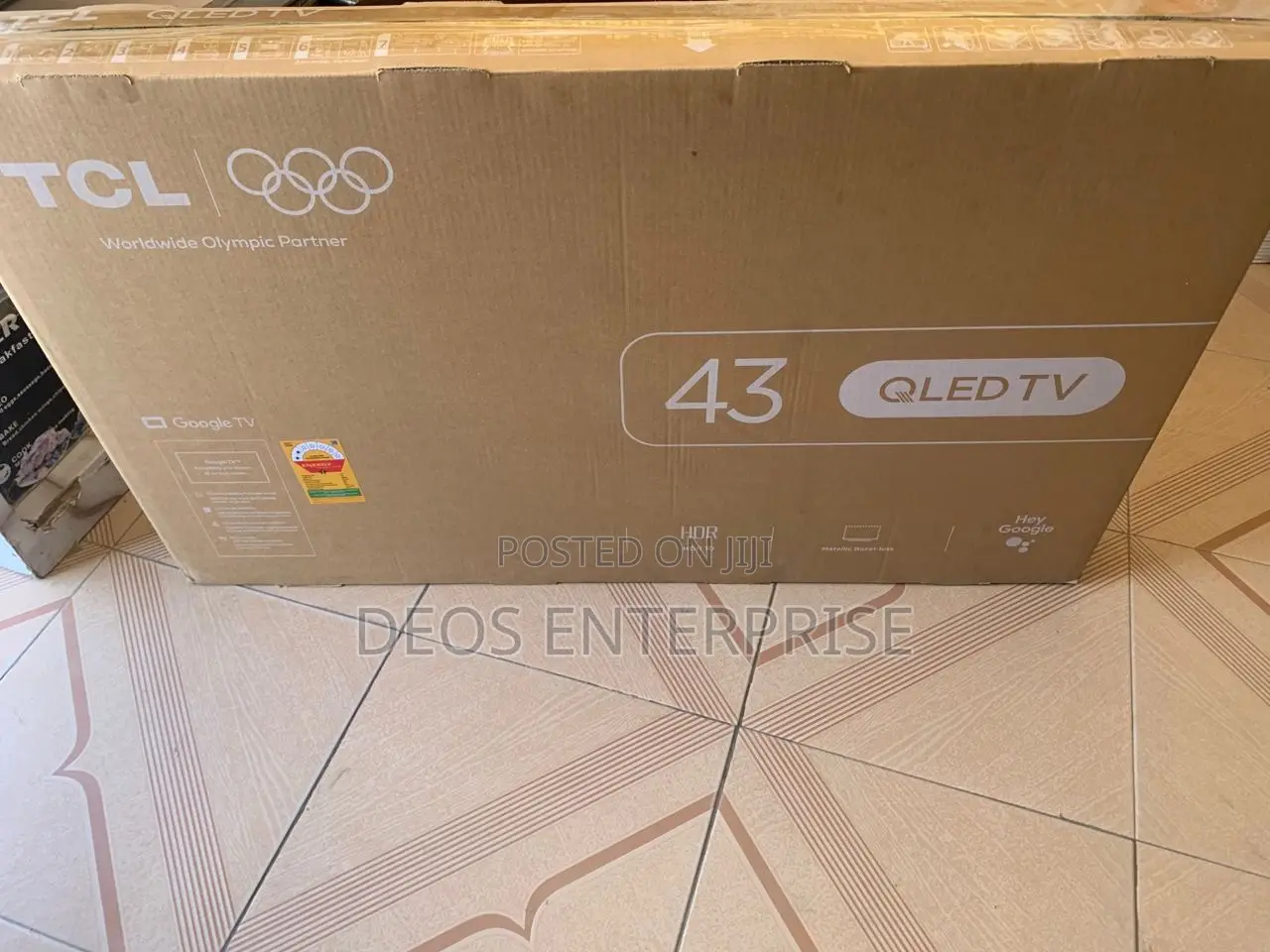 Immersive 43-Inch TCL Qled Tv With Google Assistant