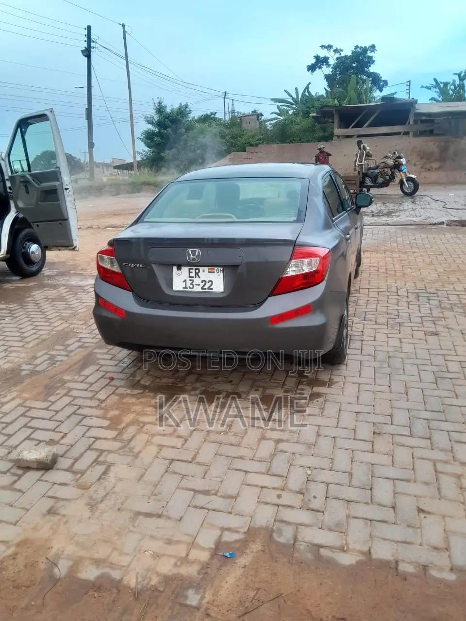Honda Civic EX Sedan 2012 Gray