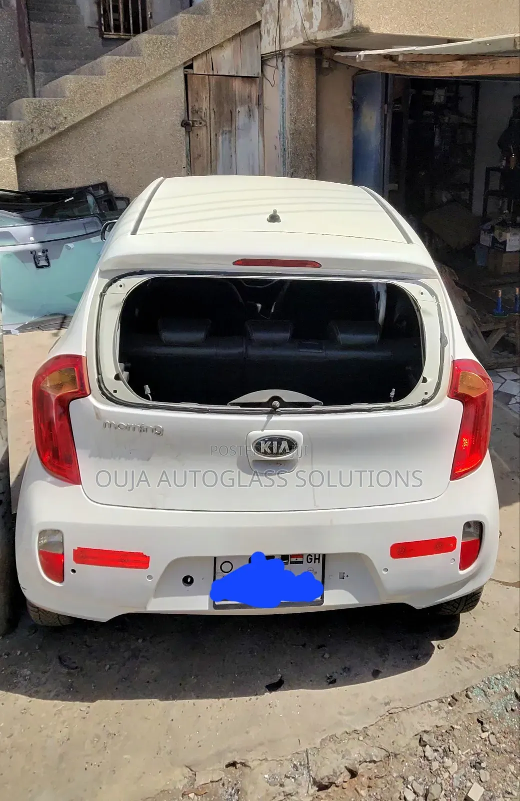 2011 Kia Picanto Morning Heated Tailgate Window Back Glass Available