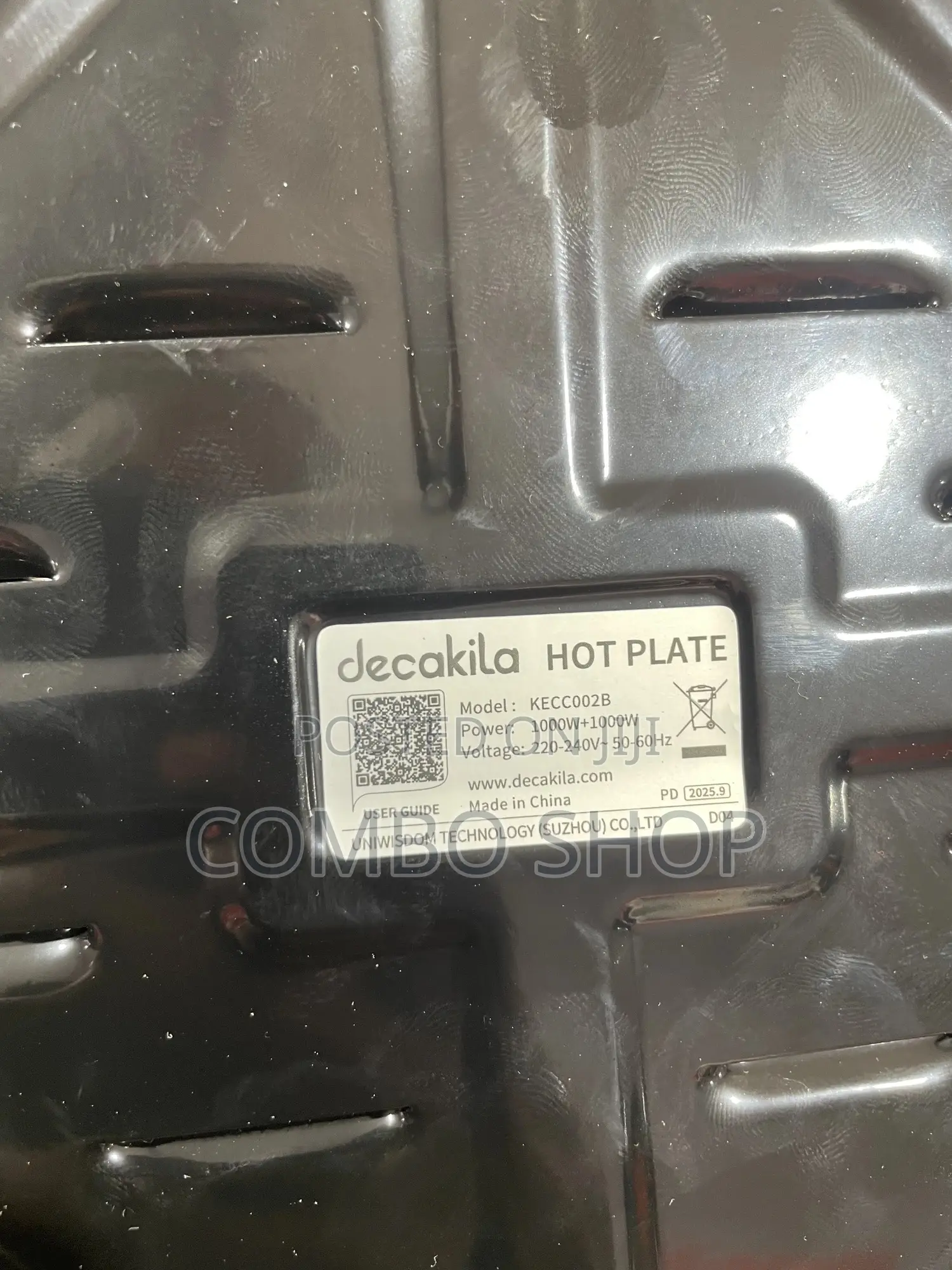 Double Stainless Steel Hot Plate ( Decakila)