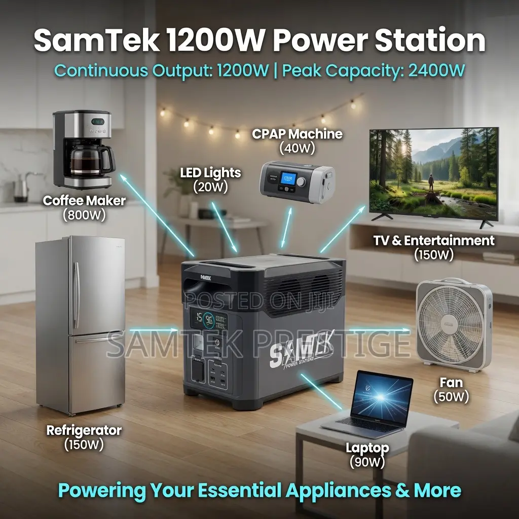 Samtek St-1200 Portable Power Station