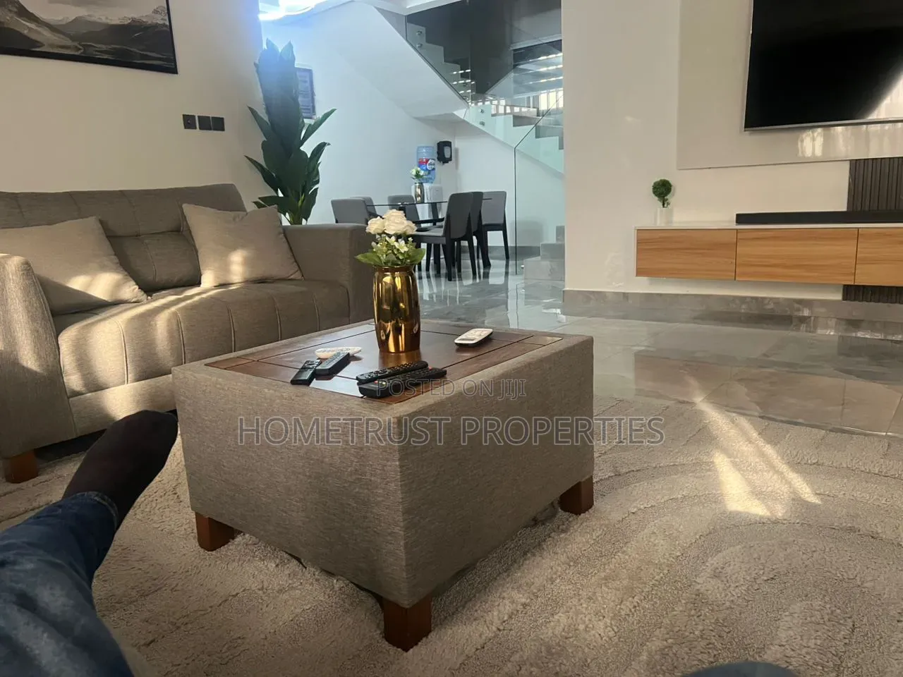 Furnished 4bdrm Duplex in Tseado, Tseaddo for rent