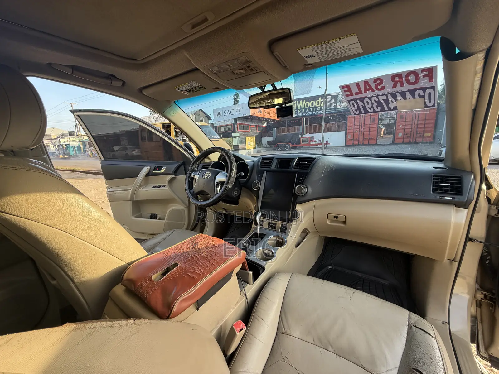 Toyota Highlander 3.5L 4WD 2013 Brown
