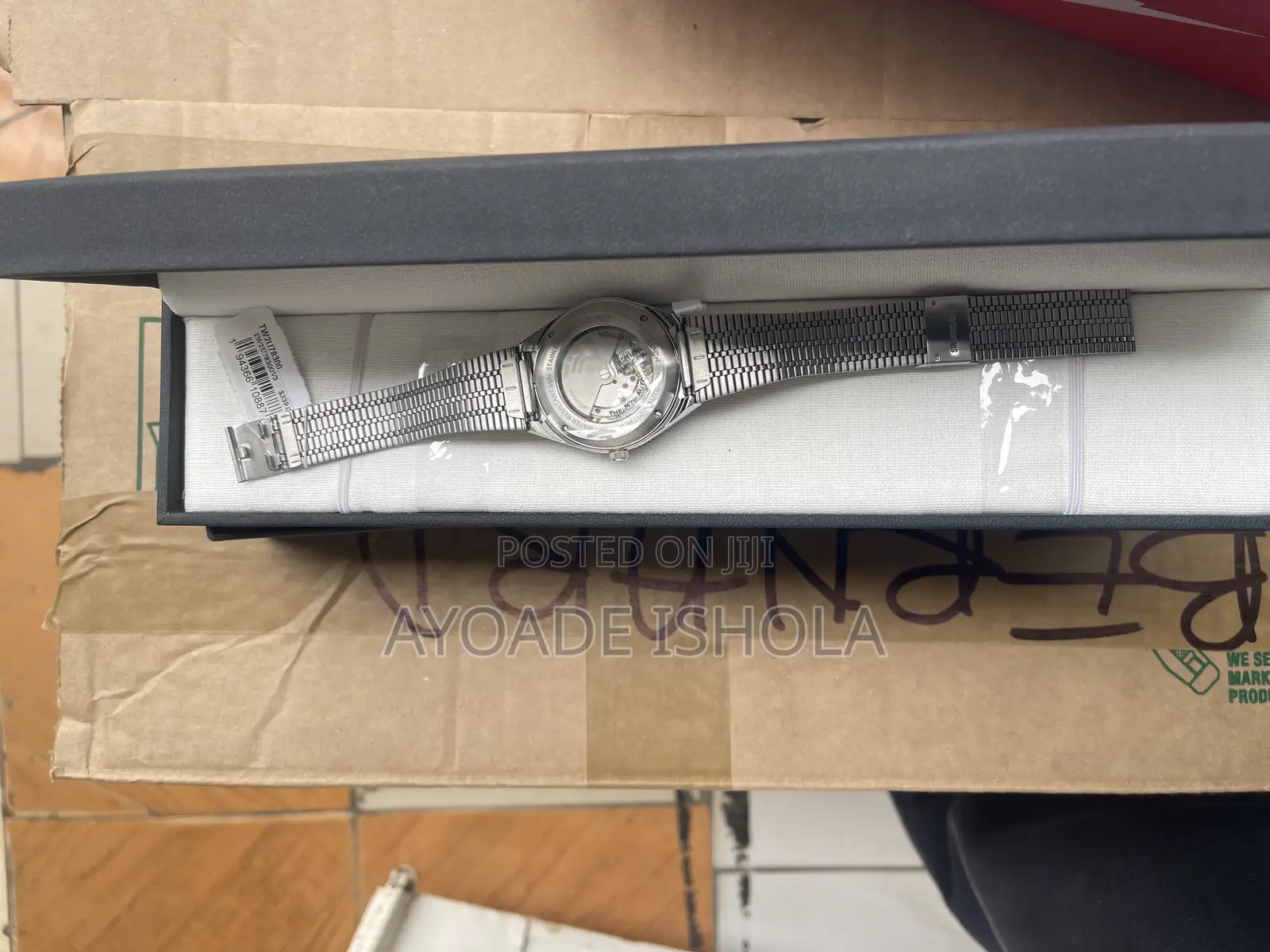 Mens Timex M79 Automatic Silver 40mm Day-Date Watch Tw2u78300