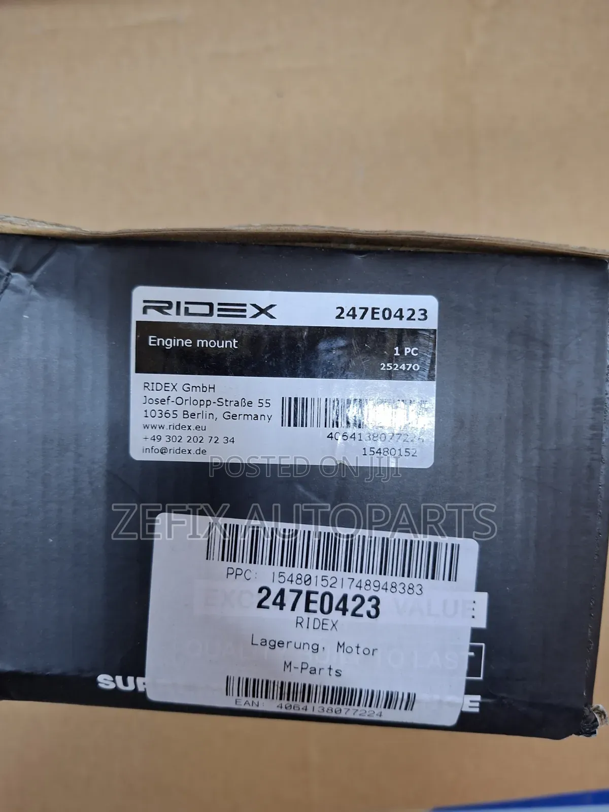 Audi A3 / Vw Golf / Jetta / Touran Right Engine Mount — Ridex
