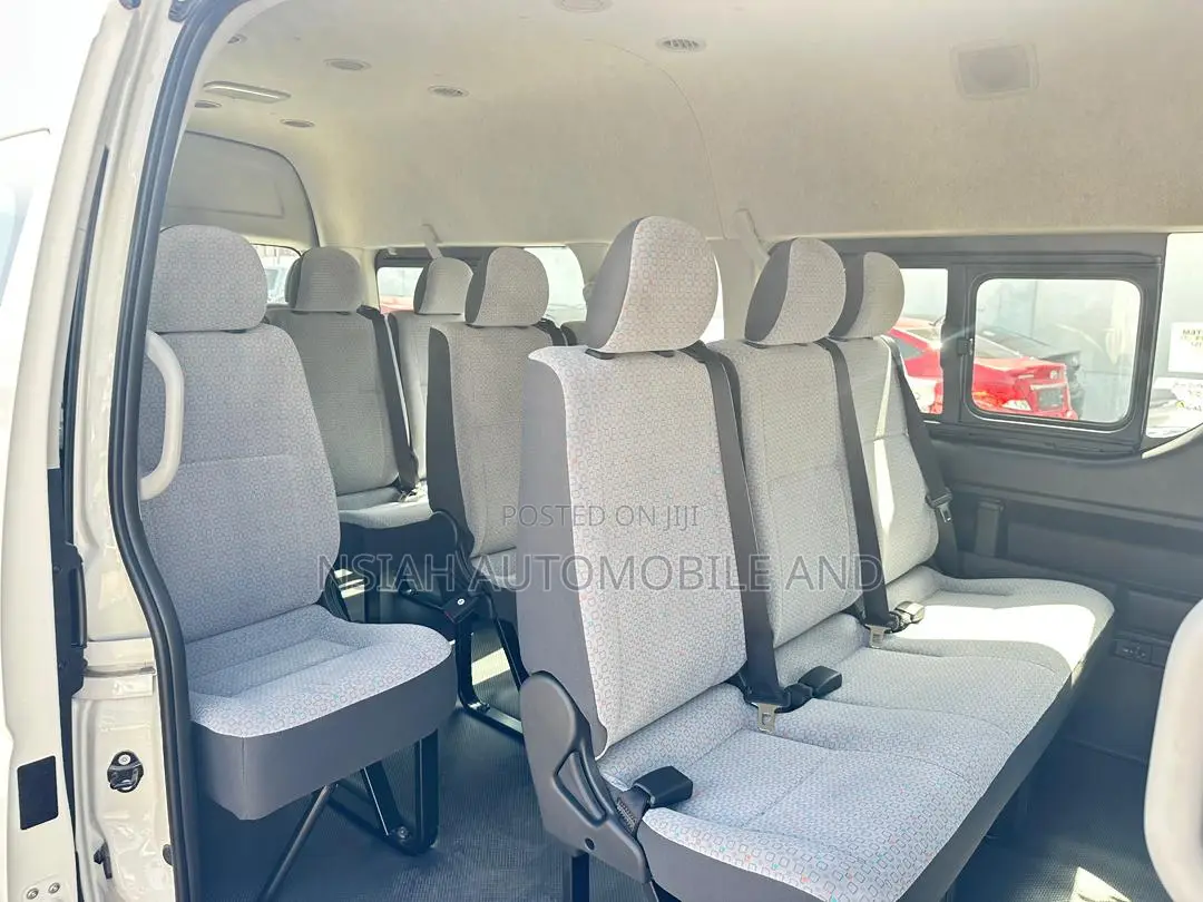New Toyota HiAce 2025 White