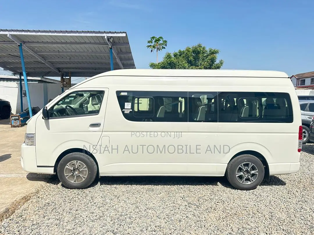 New Toyota HiAce 2025 White