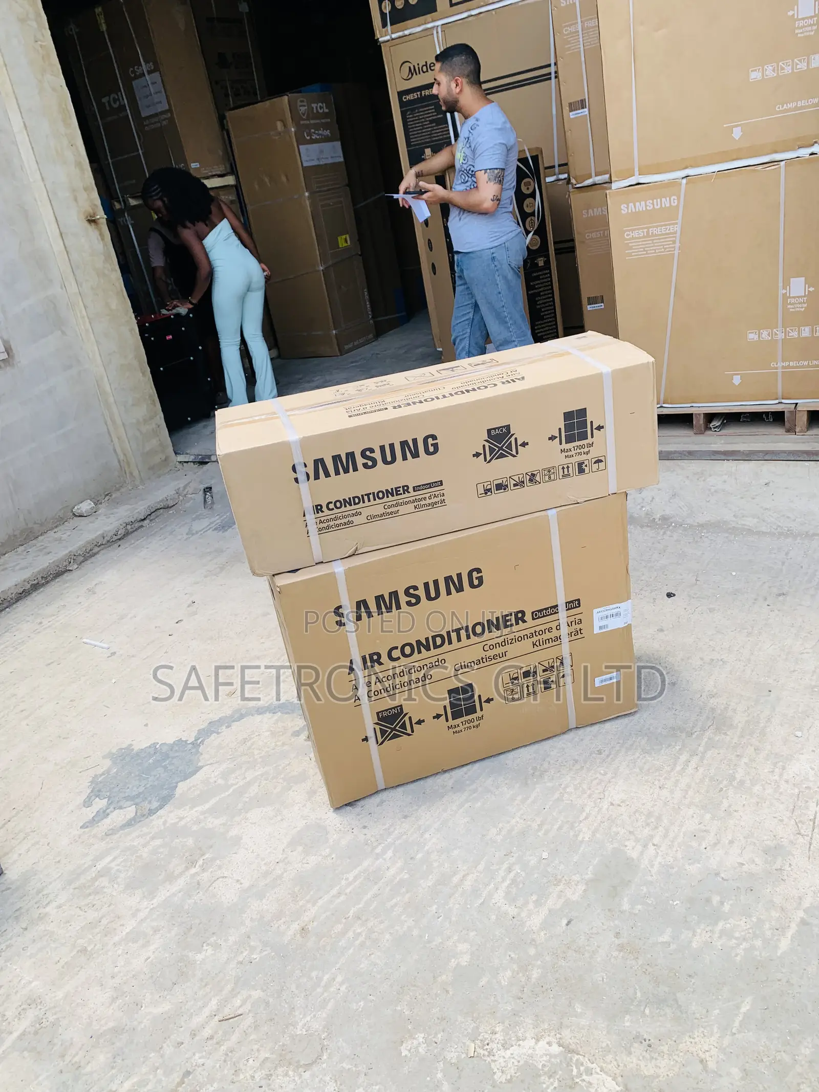 Neatly Sealed Samsung 2.5hp R410-Split Ac