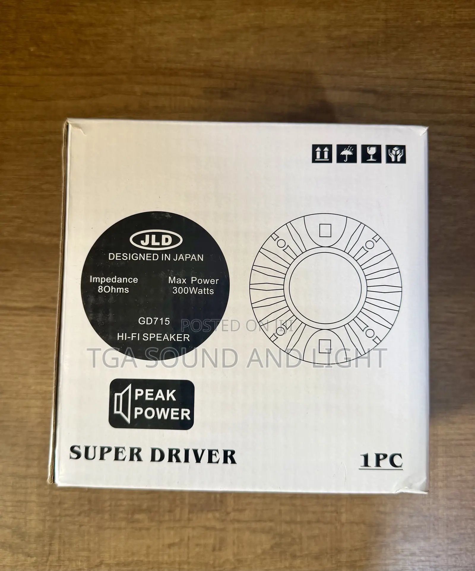 JLD Gd715 300 Watts Speaker Driver Unit