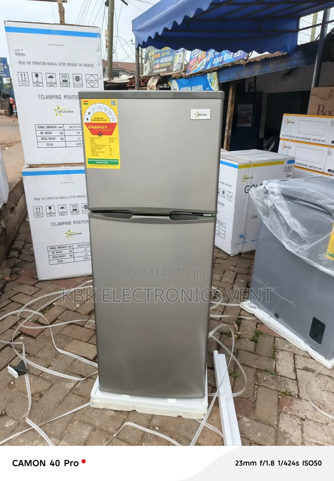 Goldstar 139liters Double Door Refrigerator