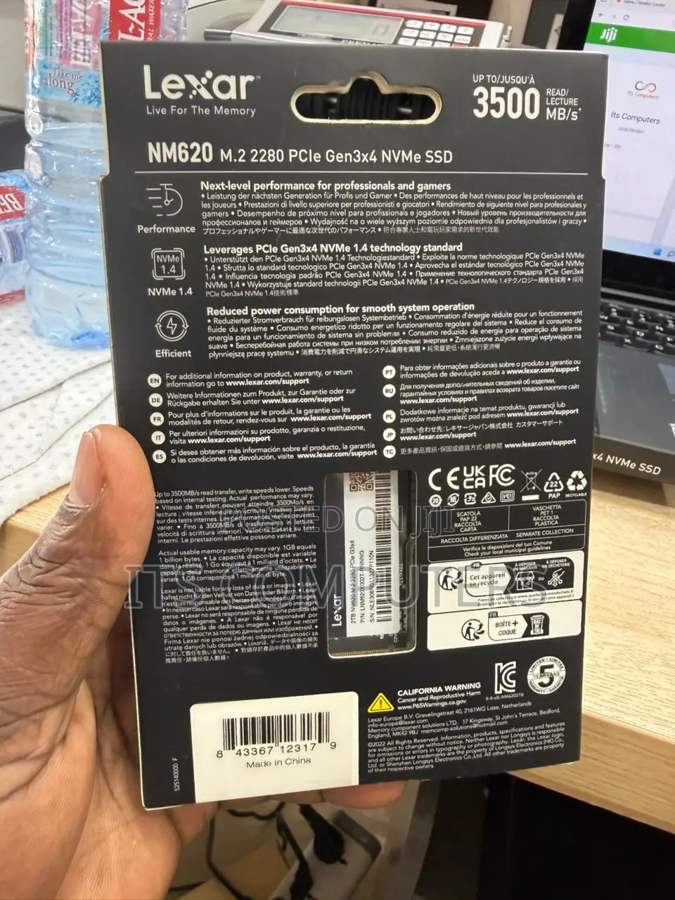 2tb Pcie Gen3 Nvme Lexar