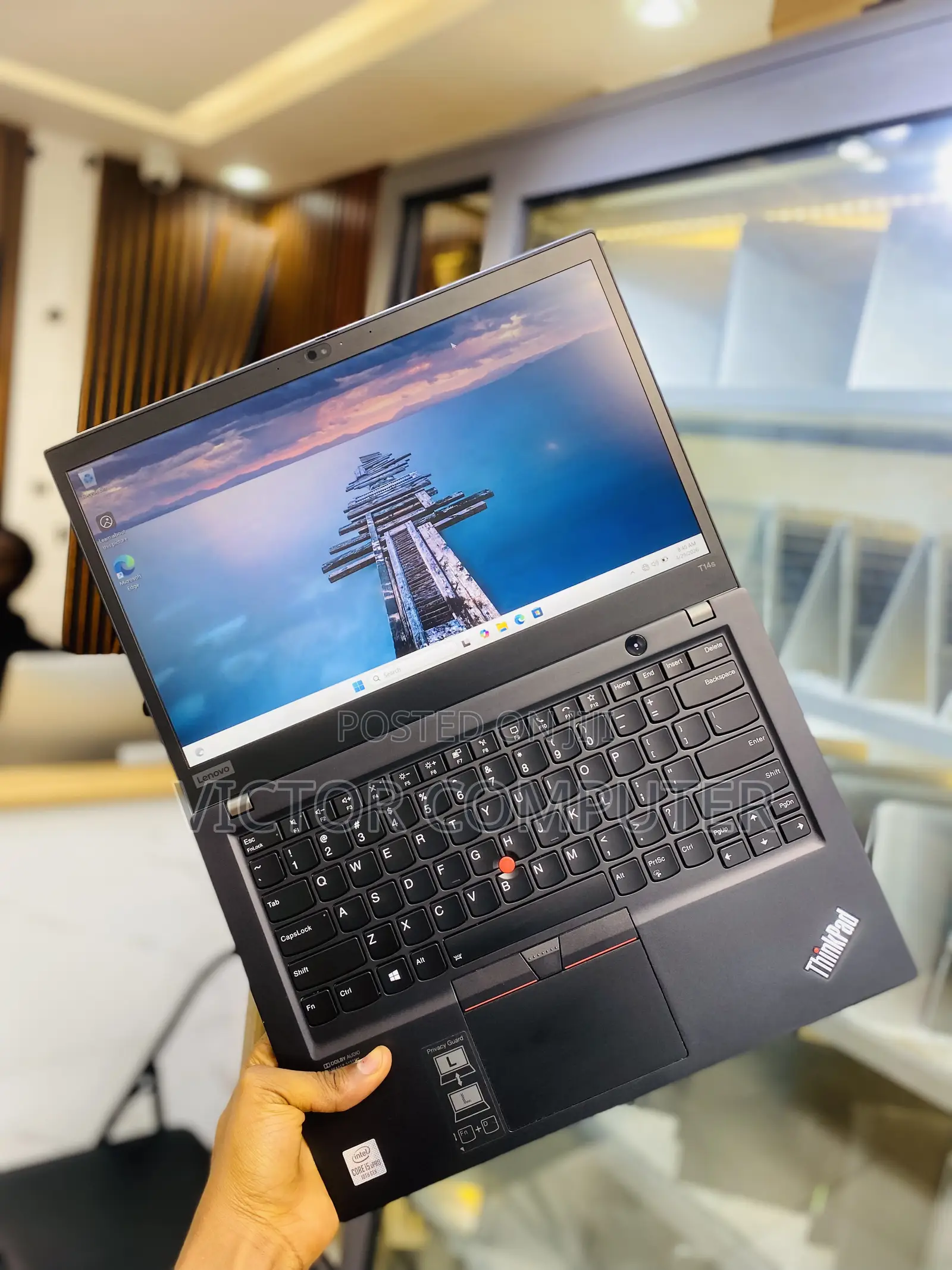 Laptop Lenovo ThinkPad T14s Gen 1 16GB Intel Core i5 SSD 256GB