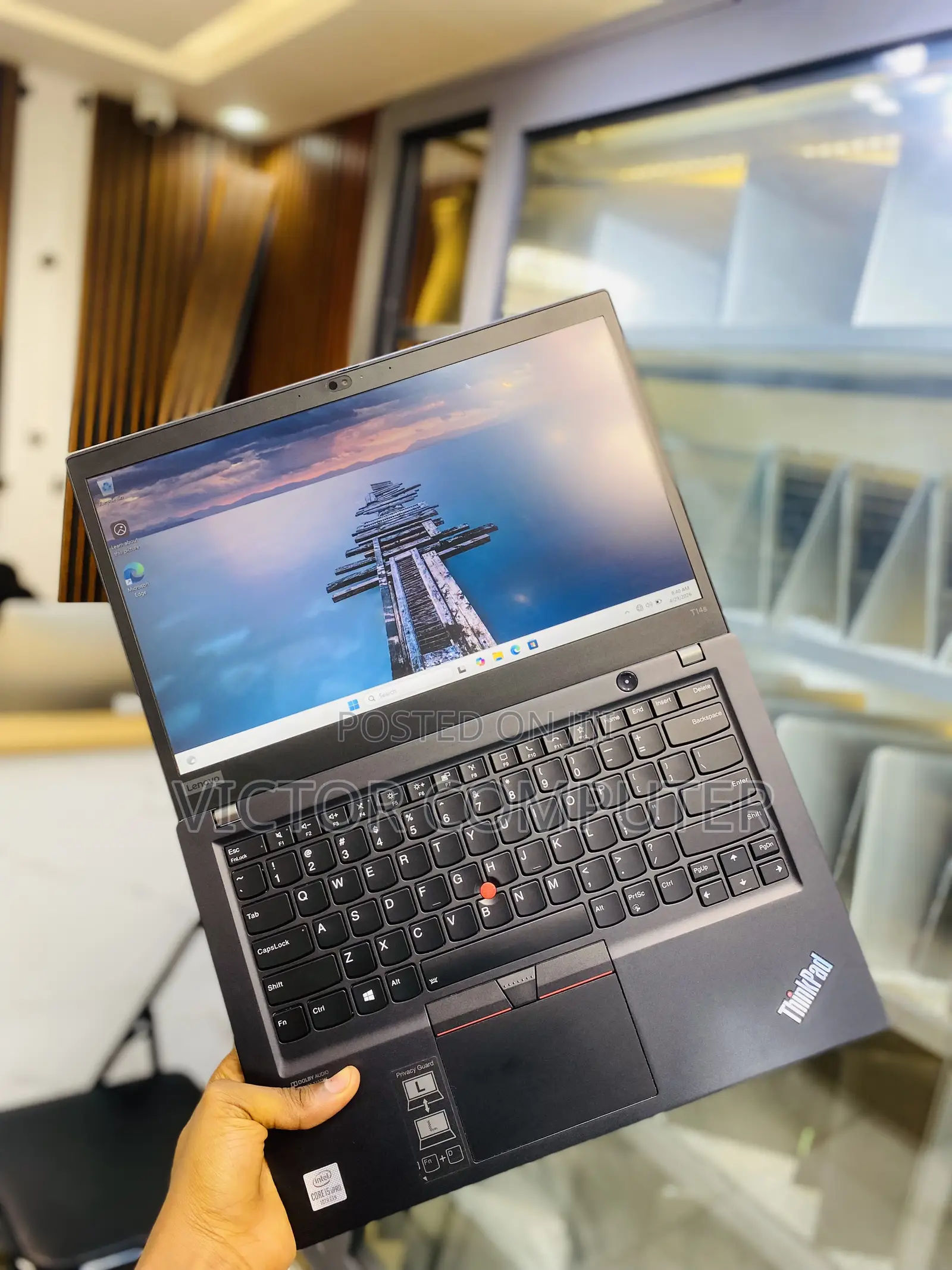 Laptop Lenovo ThinkPad T14s Gen 1 16GB Intel Core i5 SSD 256GB