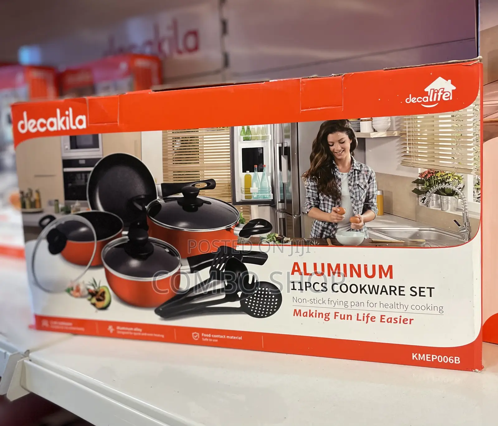 11pcs Non Stick Cookware Set