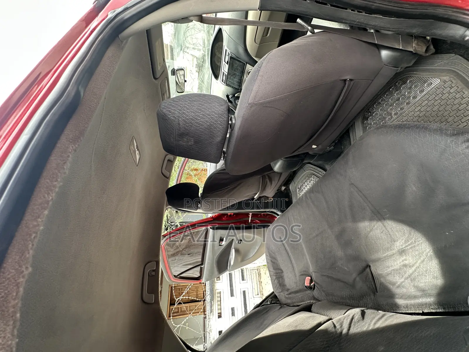 Toyota Yaris 2008 Red