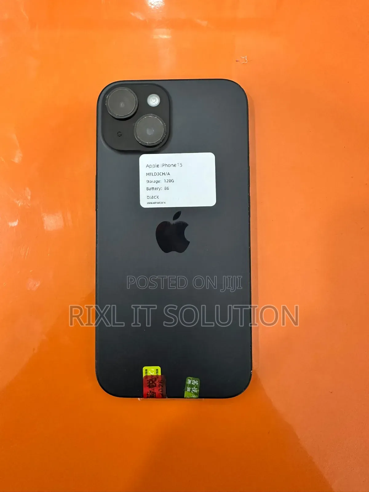 Apple iPhone 15 128 GB Black