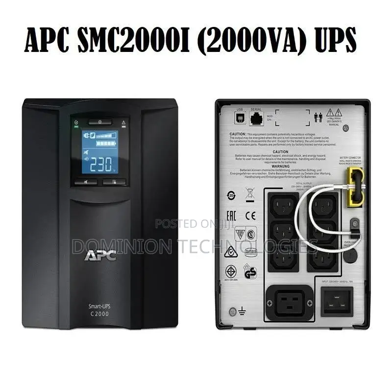 Apc Smart-ups C Smc2000i 2000va Lcd 230v Ups