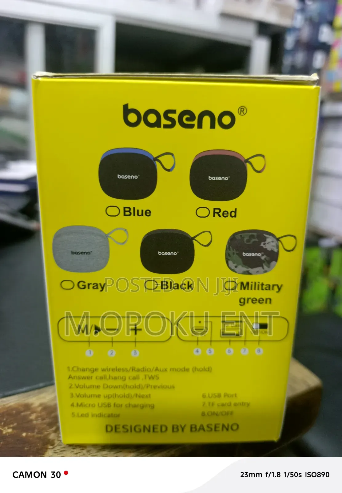 Baseno Portable Speaker
