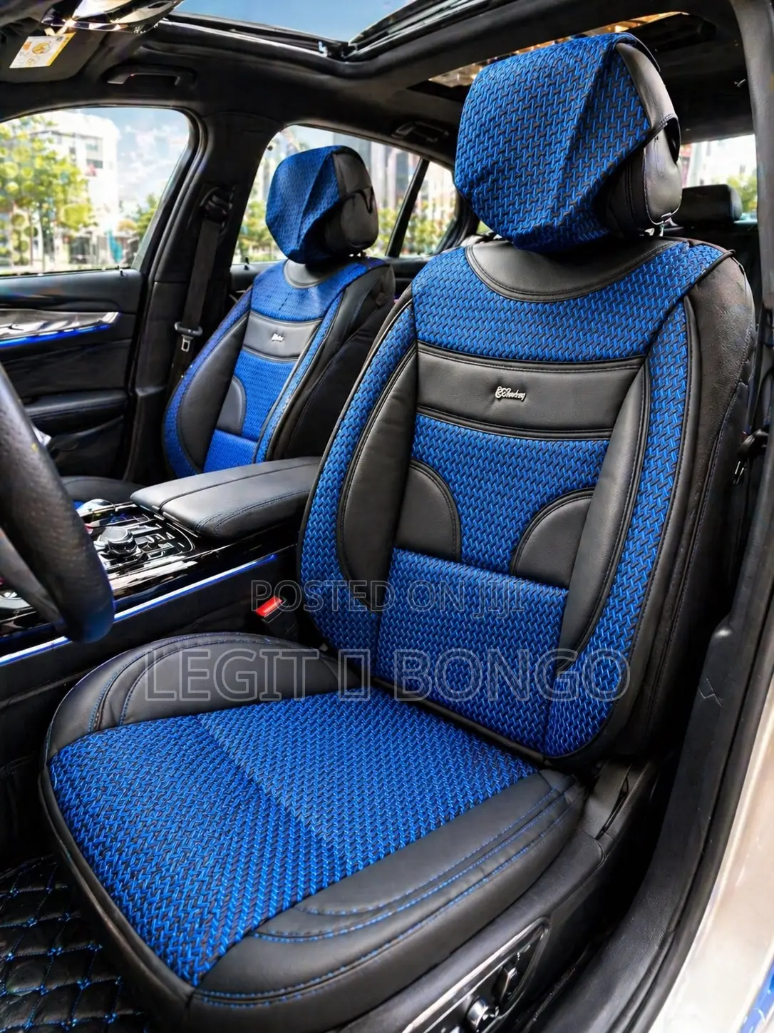 Half Leather Seat Cover Salon Cars 