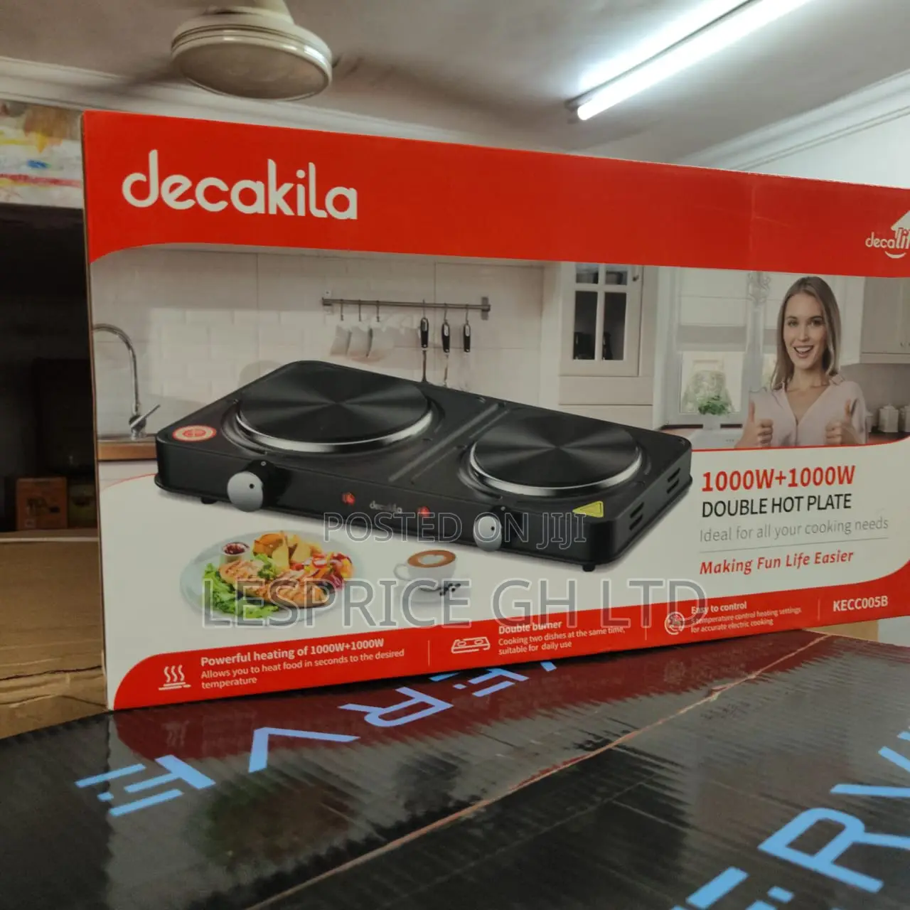 Durable and Affordable 2000w Hot Plate From Decakila