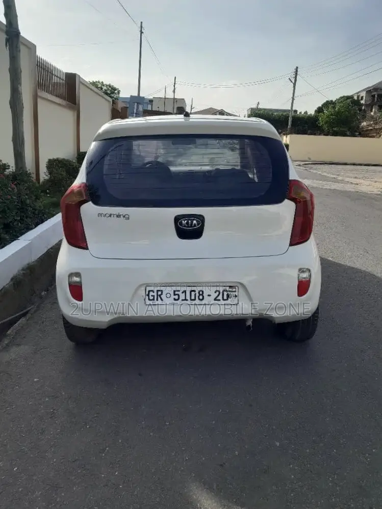 Kia Morning 2012 White