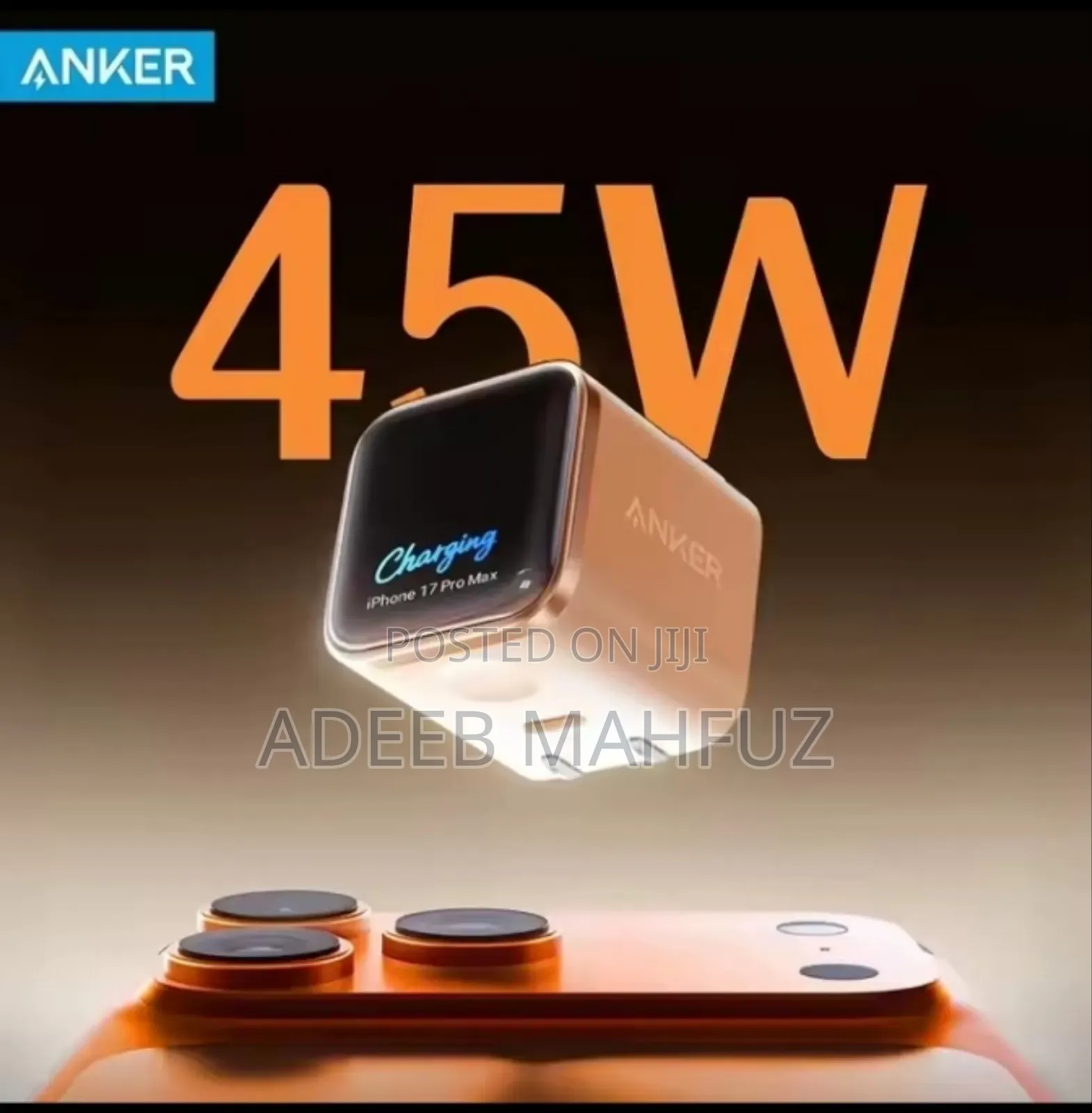 Anker Ai Smart 45w Nano Charger