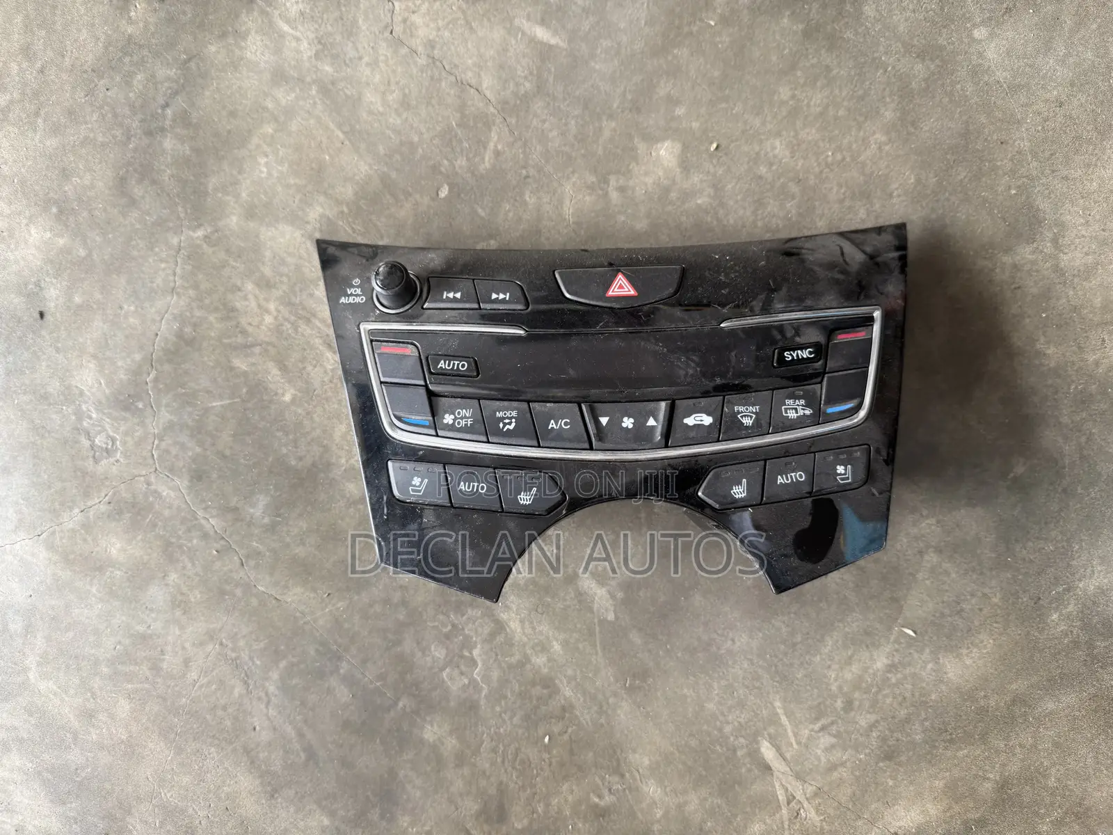 19 20 21 Acura RDX Front a/C Climate Heater Seat Temperature Control