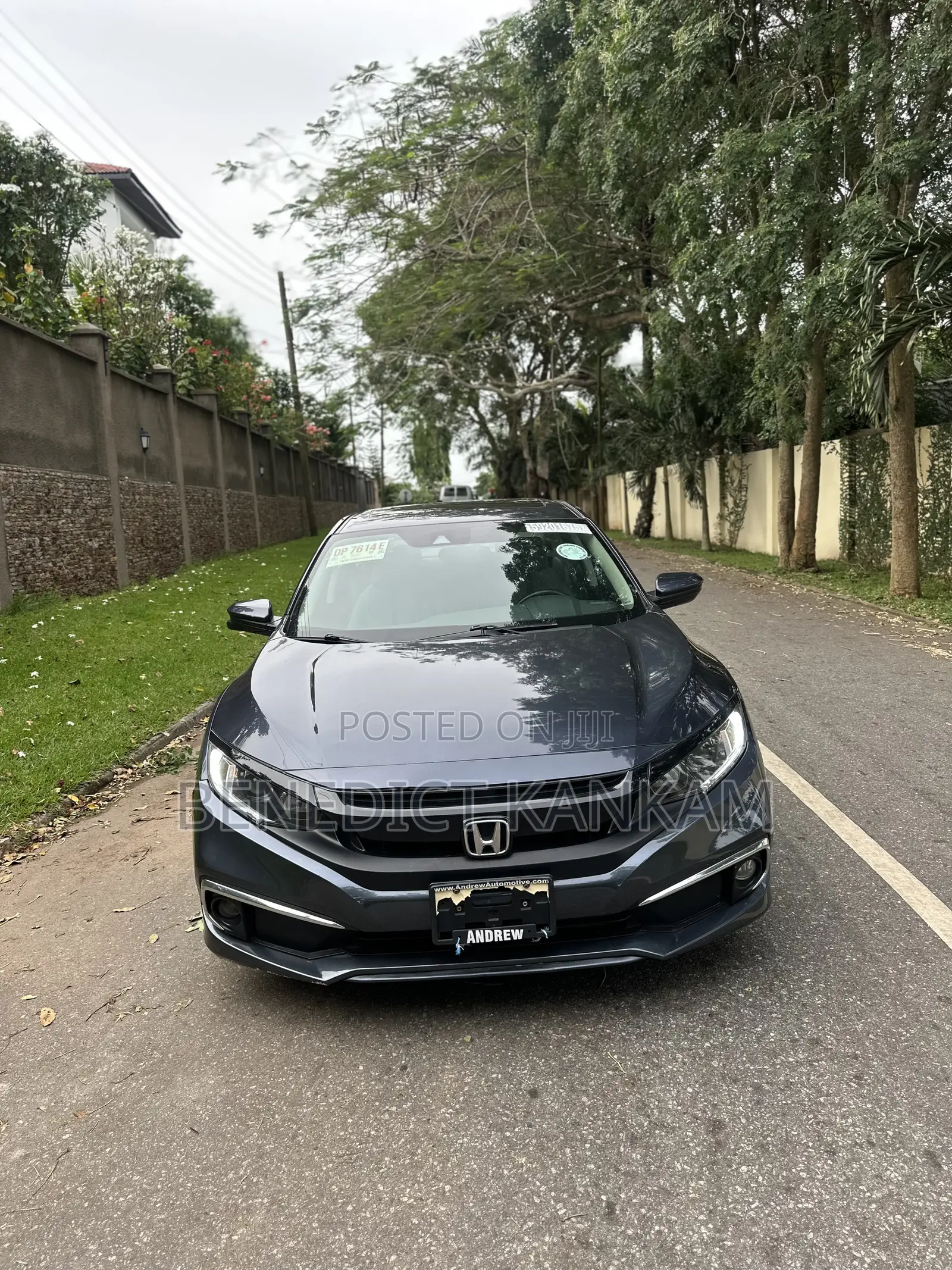 Honda Civic EX Sedan 2019 Gray