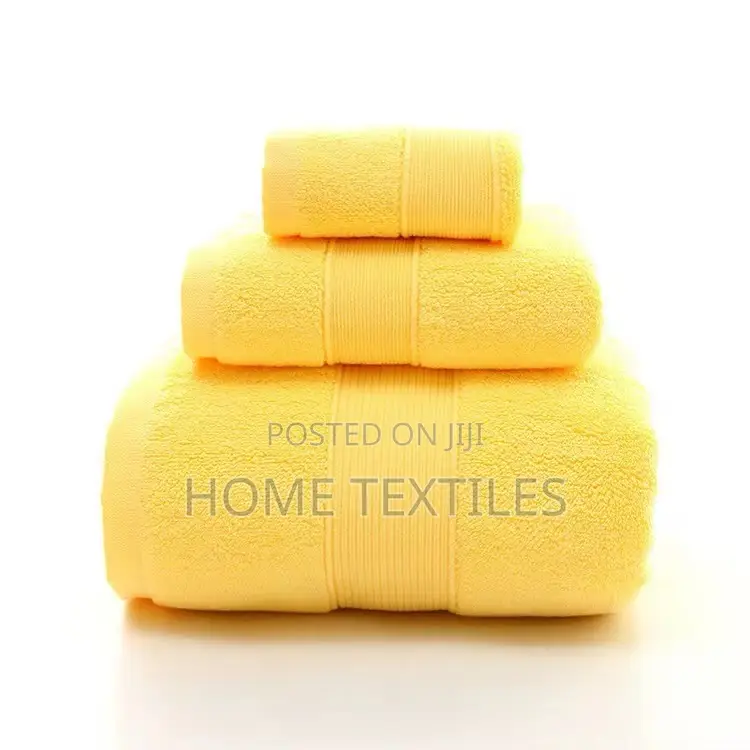 3 Pieces Yellow Bedsheet Sets Available in Other Colors Too