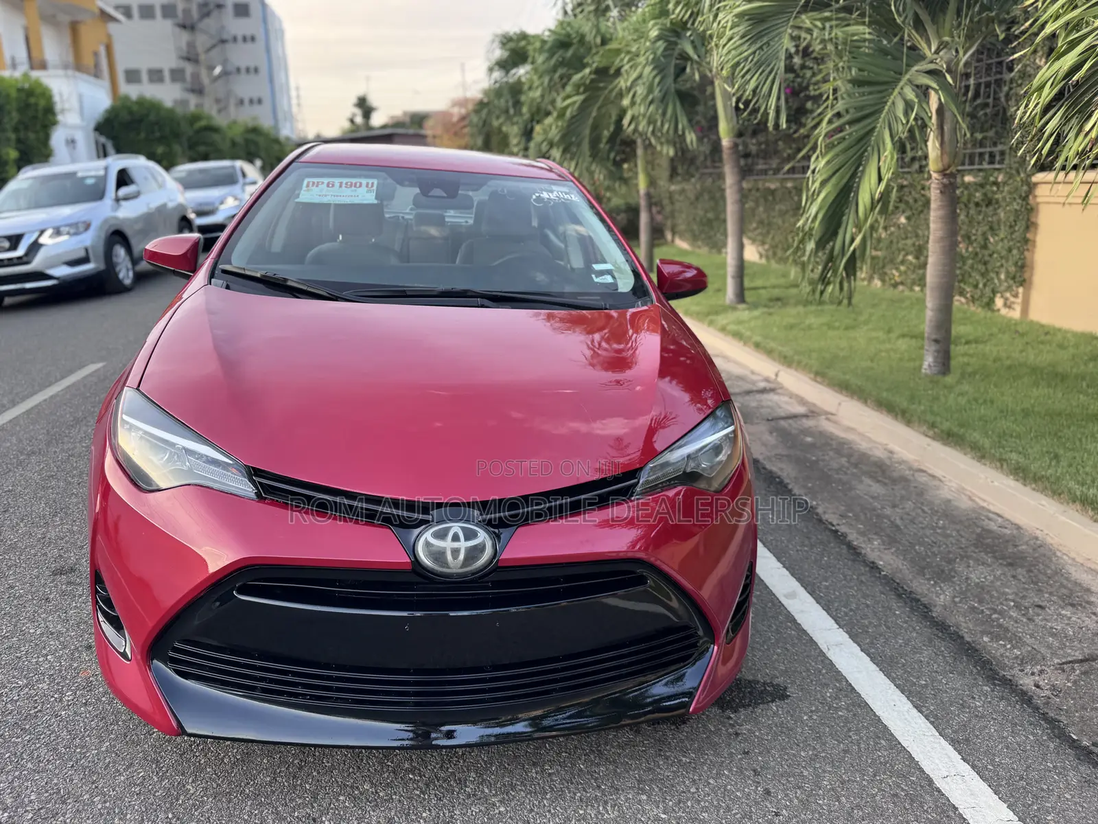 Toyota Corolla LE ECO 4dr Sedan (1.8L 4cyl CVT) 2017 Red