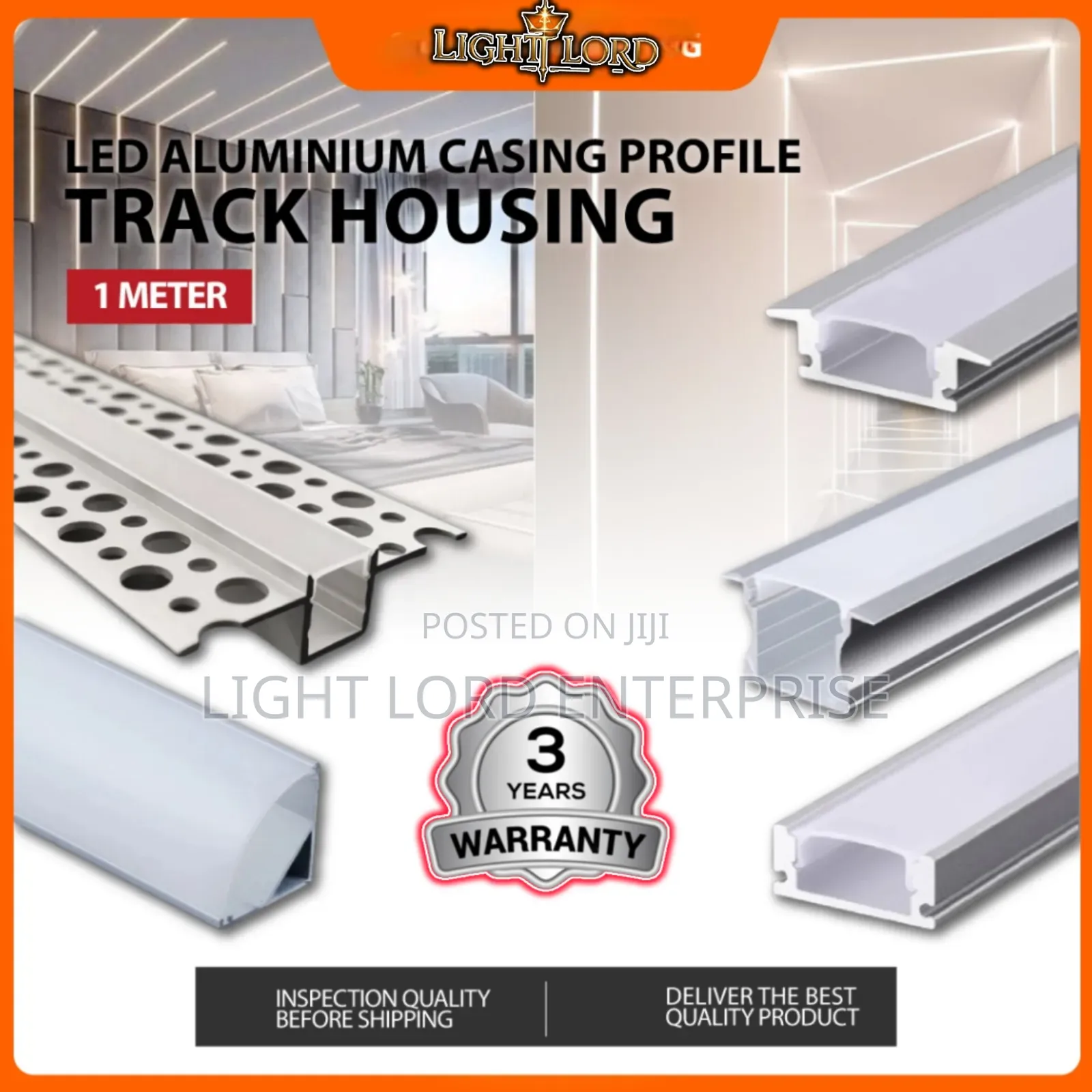 Track Aluminum Profile Channel 3meters