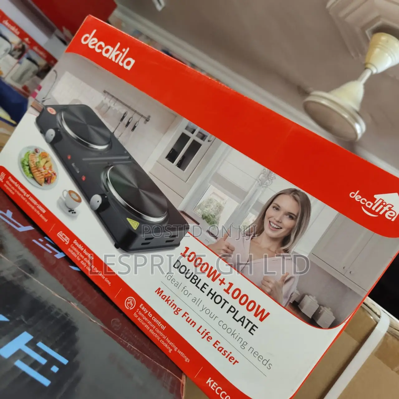Electric Stove for Fast and Efficient Cooking From Decakila