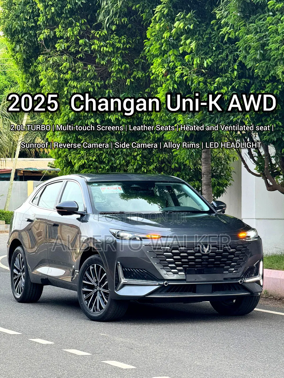 New Changan UNI-K 2025 Gray
