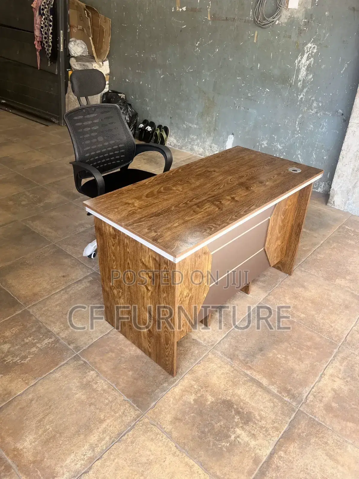 Executive Office Desk and Chair