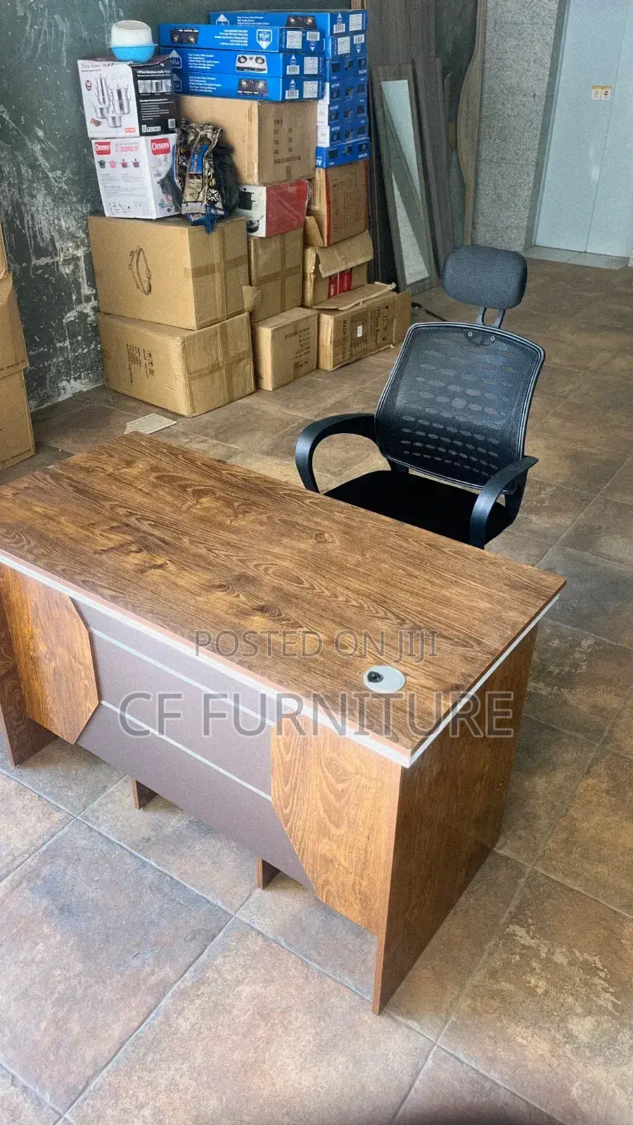 Executive Office Desk and Chair